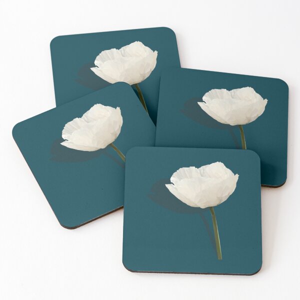 Item preview, Low Poly White Poppy   designed and sold by NalazShipley.