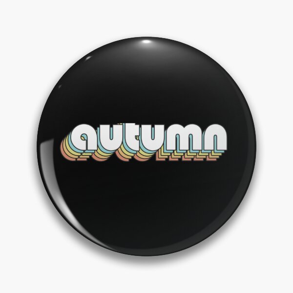 Item preview, Autumn - Retro Rainbow Typography Faded Style  designed and sold by AmeeraHiatt.
