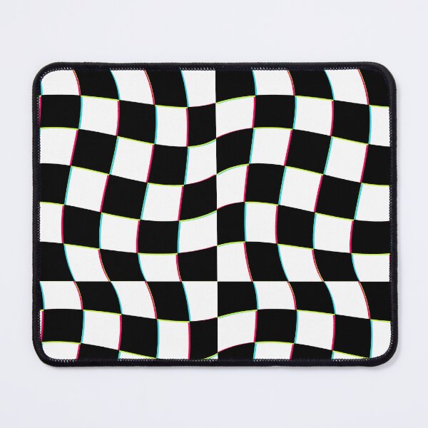 Item preview, Only Slightly Trippy CMYK 3D Checks designed and sold by So70s.