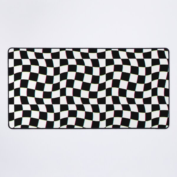 Item preview, Only Slightly Trippy CMYK 3D Checks designed and sold by So70s.