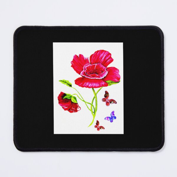 Item preview, Poppies and Butterflies Premium Scoop  designed and sold by NalazShipley.