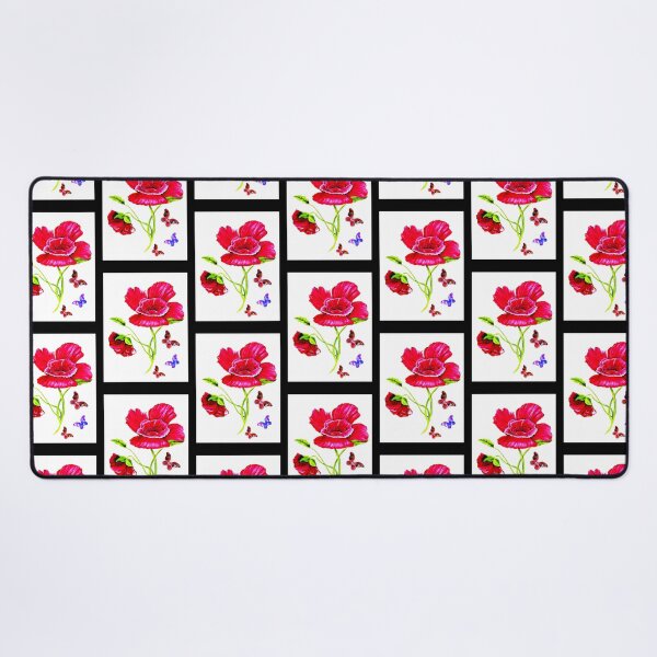 Item preview, Poppies and Butterflies Premium Scoop designed and sold by NalazShipley.