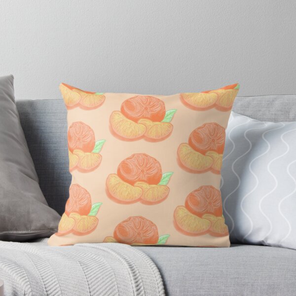 Item preview, Cute tangerine with pastel colors designed and sold by Florvolcanica.