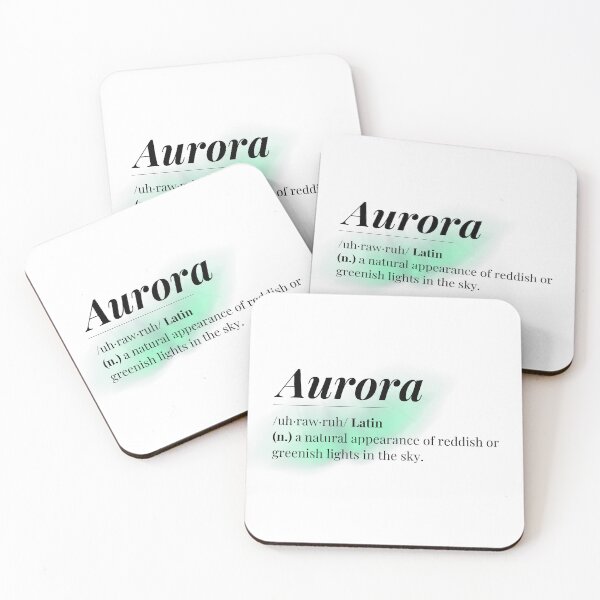 Item preview, Aurora Word Definition  designed and sold by Feather n'  Ink.