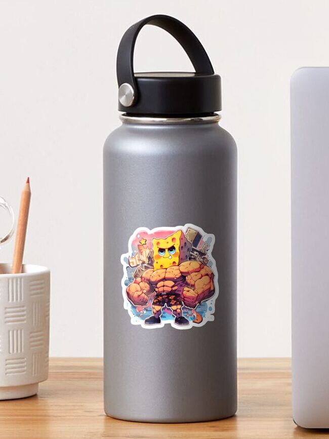 SpongeBob SquarePants inspired character water bottles