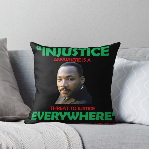 Item preview, Martin Luther King, MLK -  Injustice anywhere  designed and sold by Matt22blaster.