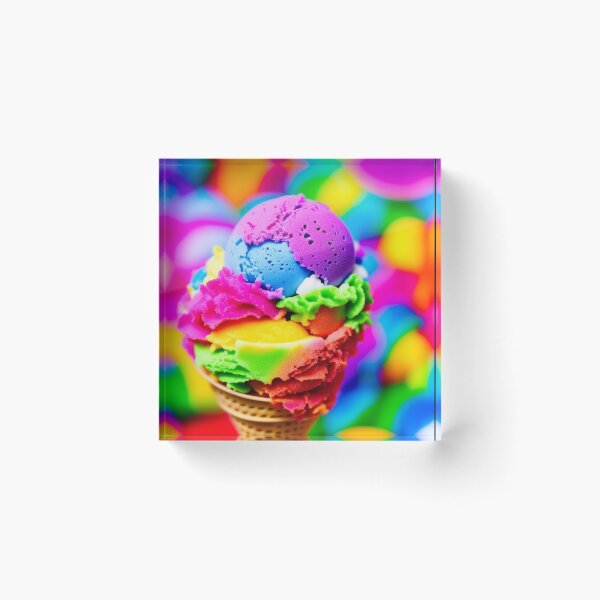 Item preview, Colorful Ice Cream,Pride designed and sold by UndineSea.