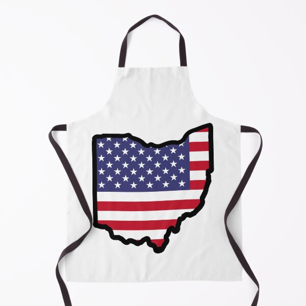 Item preview, USA AMERICA Ohio Flag  designed and sold by DarkwingDave.