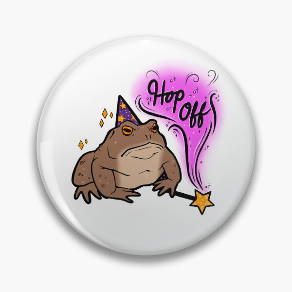Item preview, Hop Off - Wizard Toad designed and sold by fingerteethart.