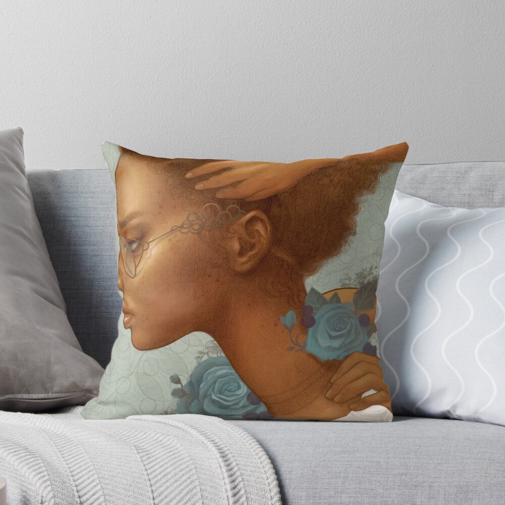 Item preview, Throw Pillow designed and sold by chantalhoreis.