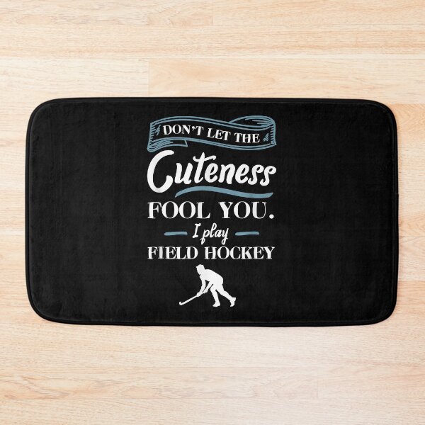 Item preview, Don't Let He Cuteness Fool You I Play Field Hockey  designed and sold by LucasMitchellen.