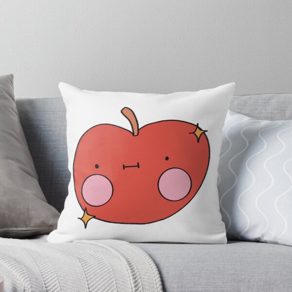 Item preview, grumpy cute red rotten apple designed and sold by girlscape.