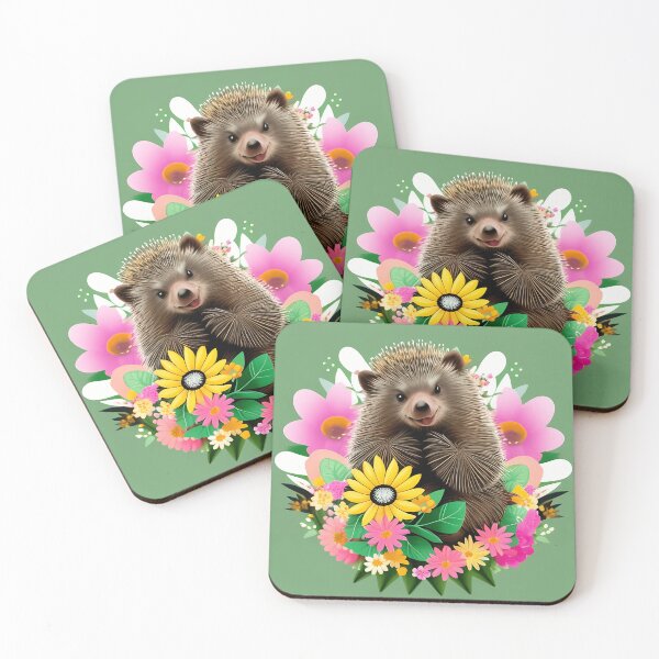 Item preview, Cute Porcupine Appreciates Beauty designed and sold by ashwalnswahu4.