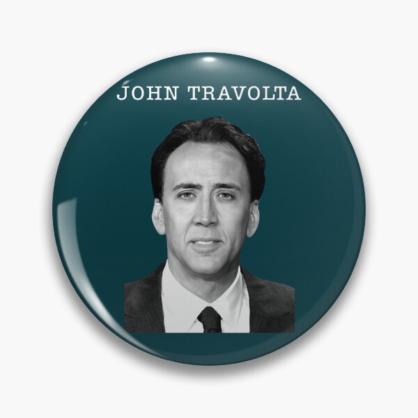 Item preview, Nicolas Cage John Travolta Face Off Black designed and sold by BoredMauded.
