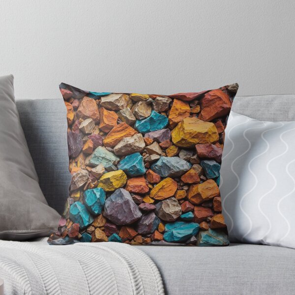 Item preview, Colored Rocks pattern designed and sold by iAkilles.