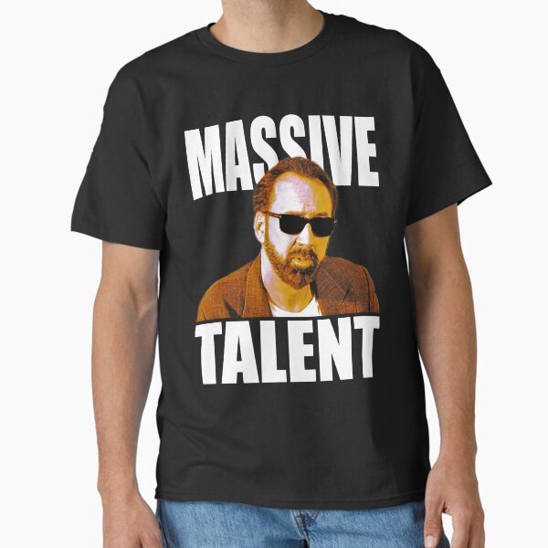 Item preview, Nicolas Cage Massive Talent designed and sold by BoredMauded.