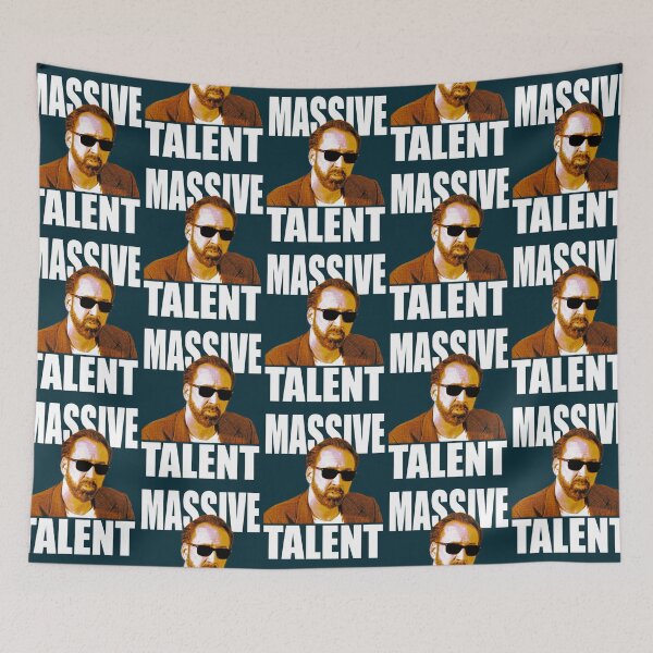 Item preview, Nicolas Cage Massive Talent designed and sold by BoredMauded.