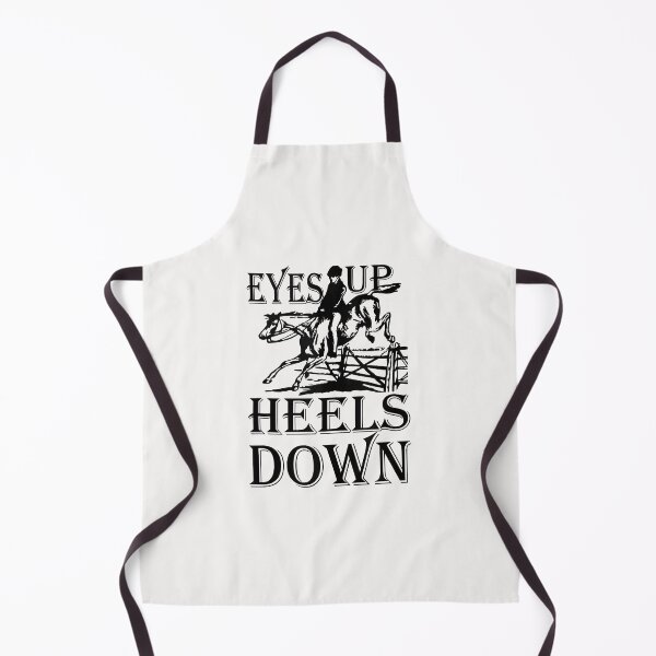 Item preview, Eyes Up Heels Down Vintage Retro Gift For Equestrian Women designed and sold by LucasMitchellen.