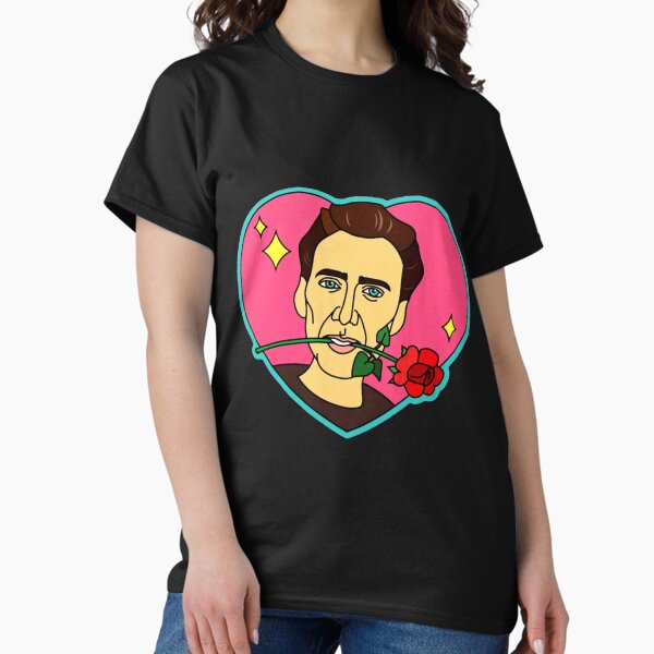Item preview, Nicolas cage shower curtain team designed and sold by BoredMauded.