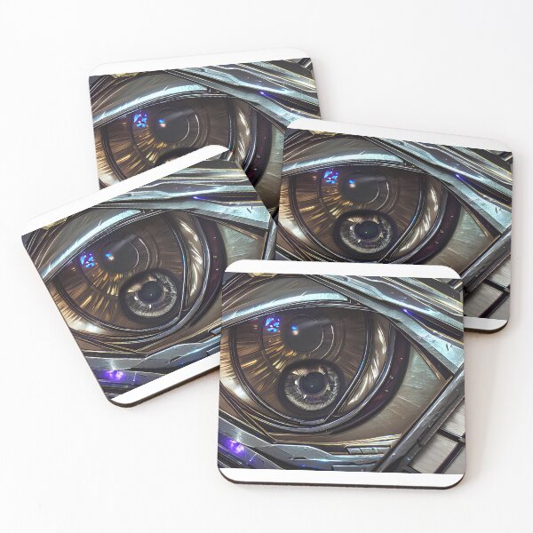 Item preview, eye looking beyond to the cell gate from security glass 004 designed and sold by csdesign73.