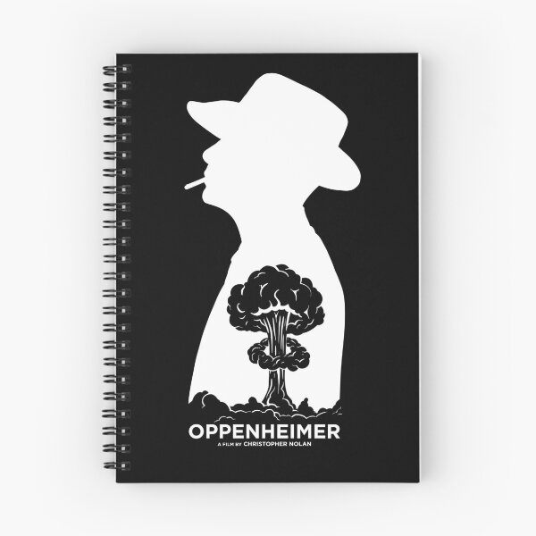 Item preview, OPPENHEIMER, A Film By Christopher Nolan, Movie 2023 (White Edition) designed and sold by stickiply.