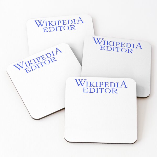 Item preview, Wikipedia Editor designed and sold by ShopElba218.
