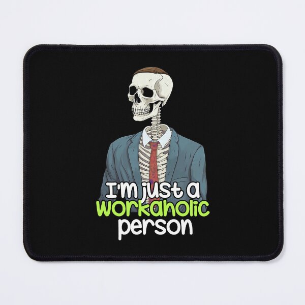 Item preview, Workaholic Skeleton inspired by BoJack Horseman  designed and sold by VintessaShop.