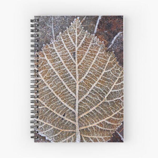 Item preview, Sparkling Winter Leaf in Frost designed and sold by couragesings.