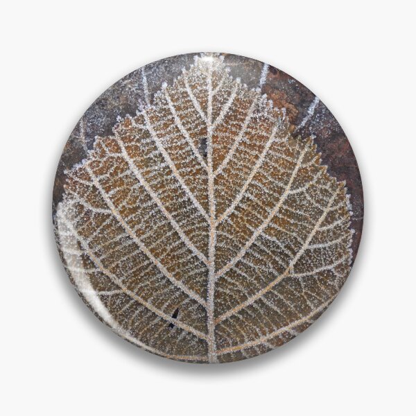 Item preview, Sparkling Winter Leaf in Frost designed and sold by couragesings.