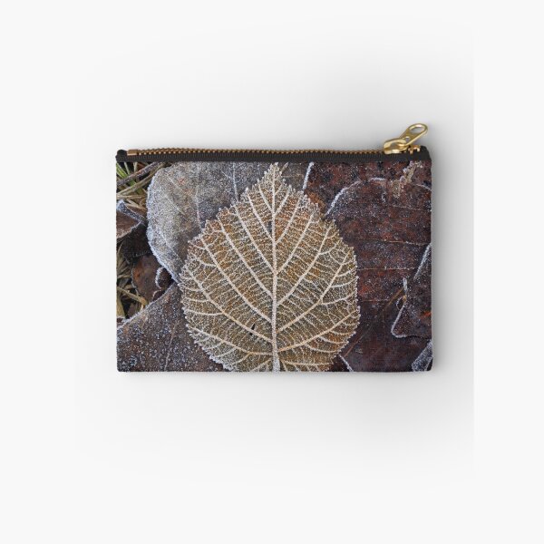Item preview, Sparkling Winter Leaf in Frost designed and sold by couragesings.