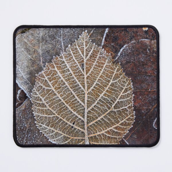 Item preview, Sparkling Winter Leaf in Frost designed and sold by couragesings.