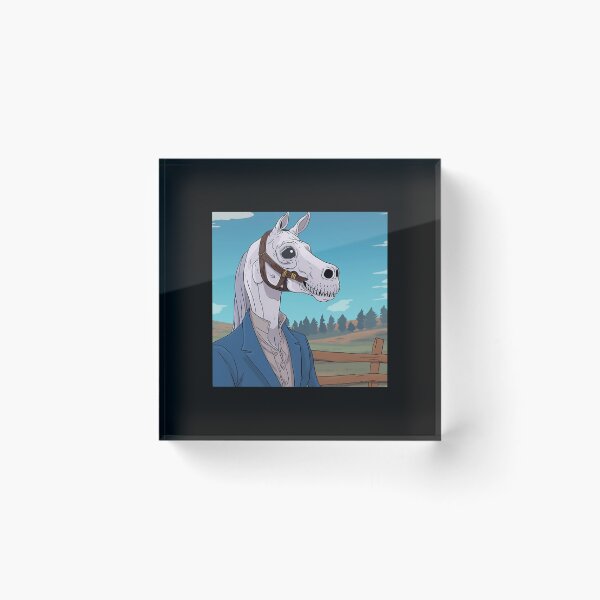 Artikelvorschau, Skelettpferd, inspiriert von BoJack Horseman entworfen und verkauft von VintessaShop.