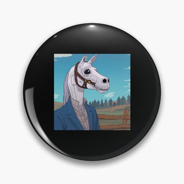 Artikelvorschau, Skelettpferd, inspiriert von BoJack Horseman entworfen und verkauft von VintessaShop.