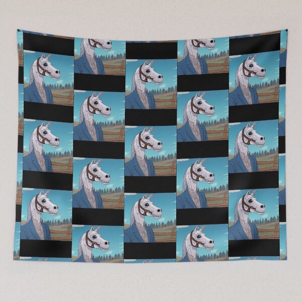 Item preview, Skeleton Horse inspired by BoJack Horseman  designed and sold by VintessaShop.