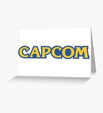 Capcom Merchandise Greeting Card