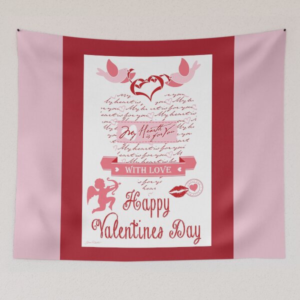 Item preview, Happy Valentines Day With Love designed and sold by Jean Plout.