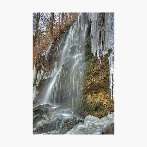 Rock Island Small Falls Photographic Print