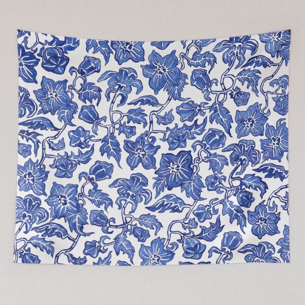 Item preview, Kikyo (Japanese Bellflower) pattern by chitesnoo designed and sold by chitesnoo-art.