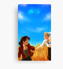 Blue Sky Canvas Print