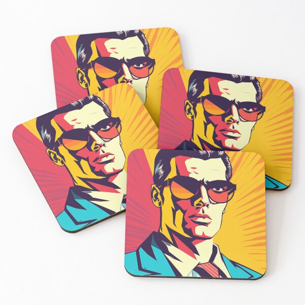 Item preview, Bold and Brilliant: A Vibrant Pop Art Rendition designed and sold by TrendyArtInk.