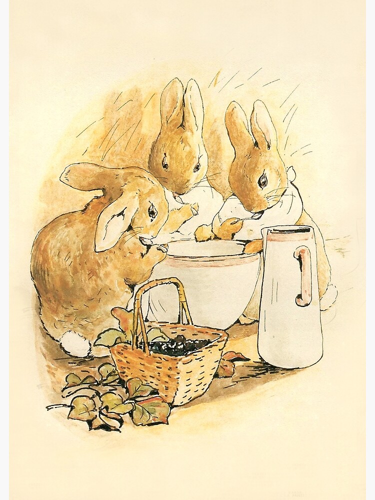 Póster for Sale con la obra «El cuento del jengibre y los pepinillos - Beatrix  Potter» de forgottenbeauty