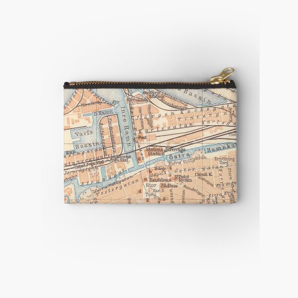 Item preview, Vintage Map of Malmo Sweden (1912) designed and sold by BravuraMedia.
