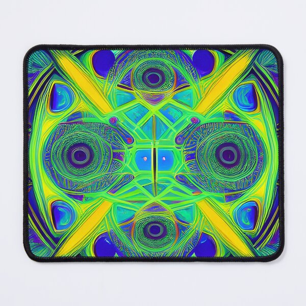 Item preview, Peacock Fractal - Psychedelic Pattern designed and sold by NomadicCreative.