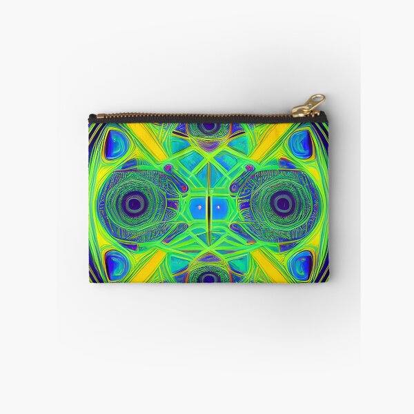 Item preview, Peacock Fractal - Psychedelic Pattern designed and sold by NomadicCreative.