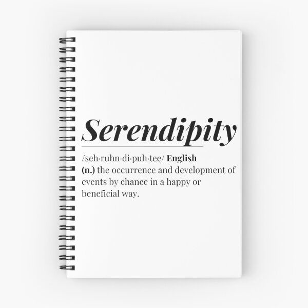 Item preview, Serendipity Word Definition  designed and sold by Feather n'  Ink.