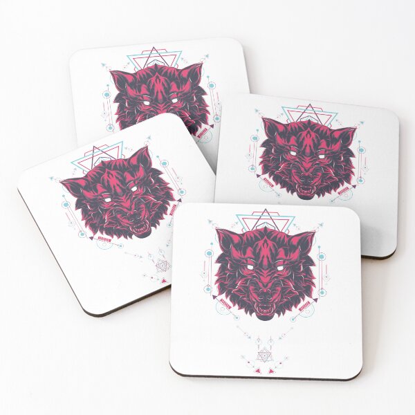 Item preview, savages animals wolf illustration design designed and sold by TYTOS-SHOP.