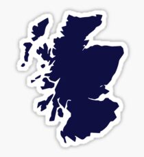 Scotland map Sticker