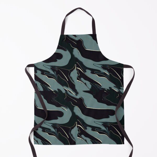 Item preview, Khaki and Glitter Gold Fluid Marble Pattern. designed and sold by SuraSu.
