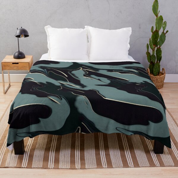 Item preview, Khaki and Glitter Gold Fluid Marble Pattern. designed and sold by SuraSu.