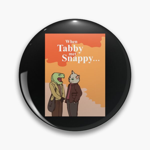 Item preview, when tabby met snappy designed and sold by VintessaShop.